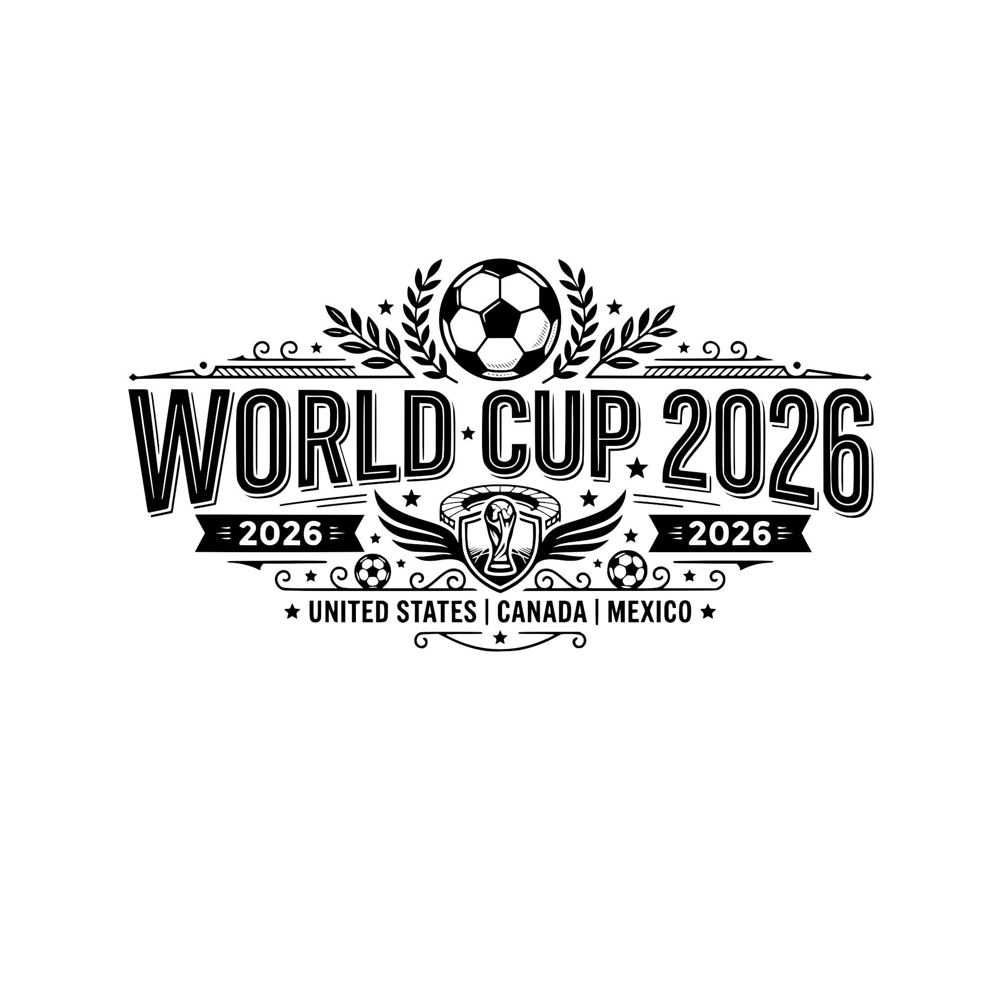 FIFA World Cup ワールドカップ 2026 大会ロゴ マルチ ティー FIFA World Cup ワールドカップ 2026 大会ロゴ マルチ ティー