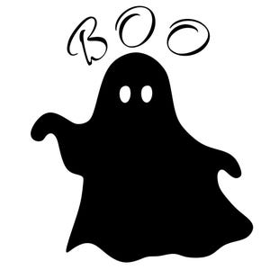 Scary Halloween Ghost SVG: Spooky Cricut Design (Digital Download)