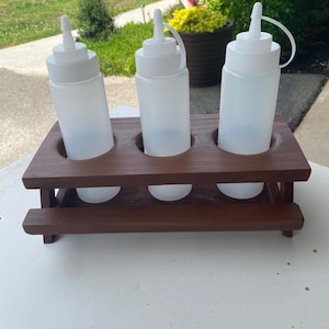 Condiment holder picnic table  by Sniffwhiskers