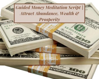 Geführte Geldmeditation | Fülle, Reichtum und Wohlstand anziehen | Digitaler Download