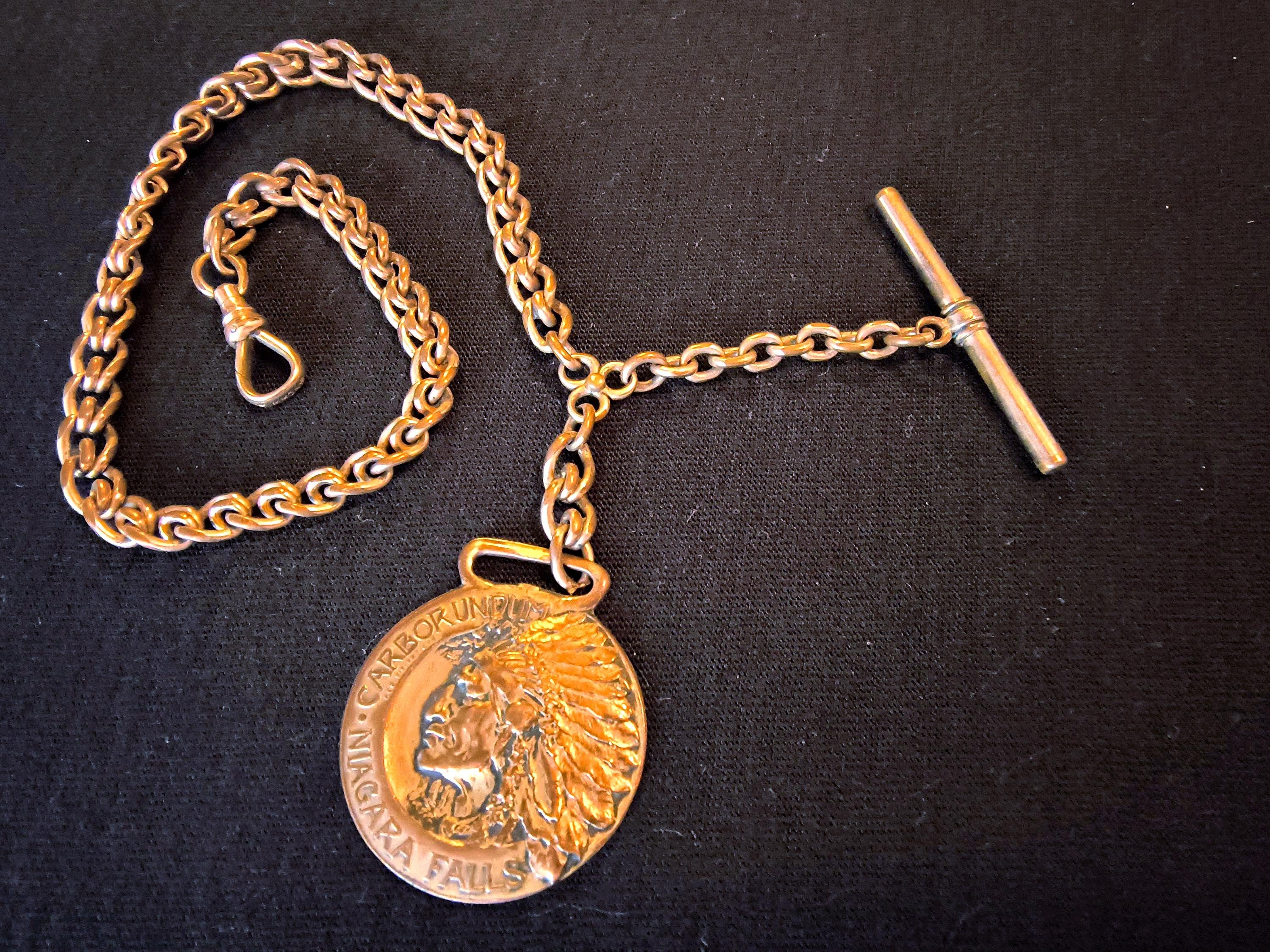 Antique Simmons Watch Chain - Etsy