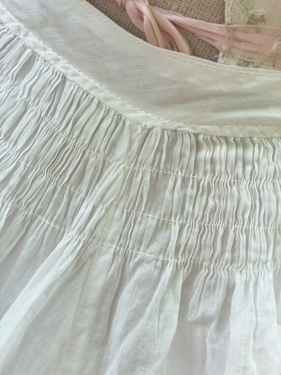 Rare Antique Victorian Civil War Era Petticoat ho… - image 4