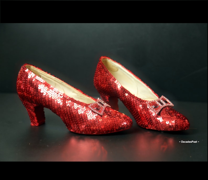 Collectible Handmade Exact Replica Ruby Slippers Made From Etsy