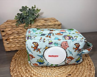 Diaper & Wipe Pouch | Baby Wipe Dispenser Bag | Clutch for Travel | Cute Baby Gift | On-the-Go Mom