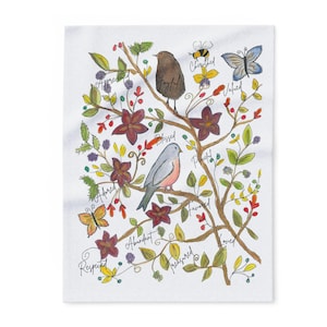 Nature lovers Fleece Blanket