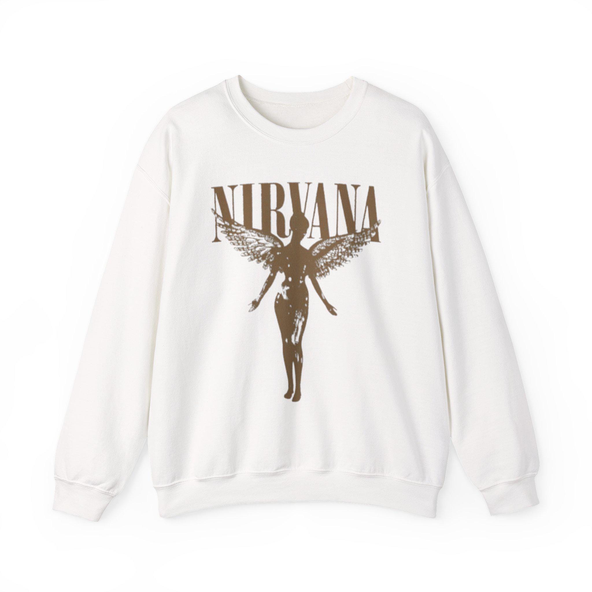 NIRVANA IN UTERO スウェット Lサイズ NIRVANA トレーナー In Utero スウェット L 訳あり 公式-工場直売店