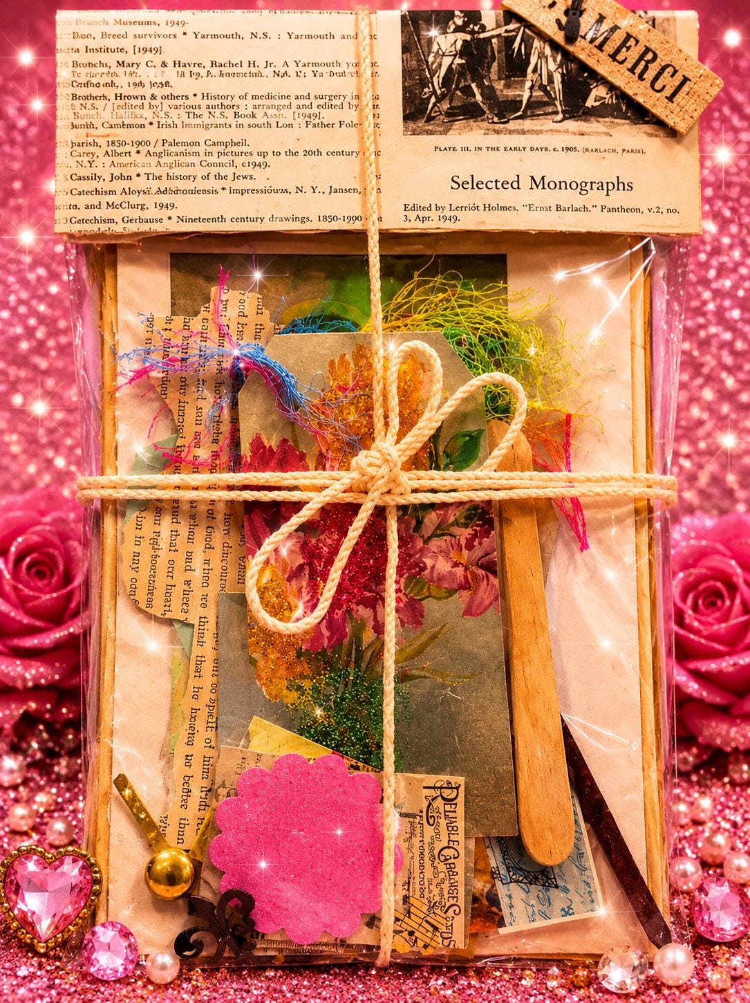 Vintage Book Pages Ephemera Pack | Junk Journal Collage Scrapbook ...