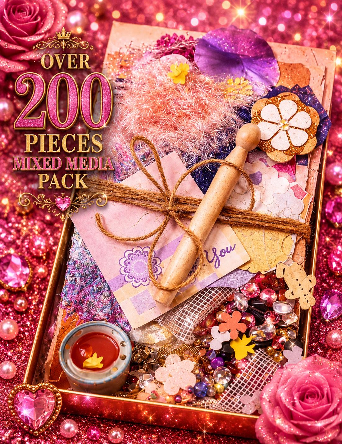Vintage Inspiration Junk Journal Kit Large | Altered Art & Mixed Media ...