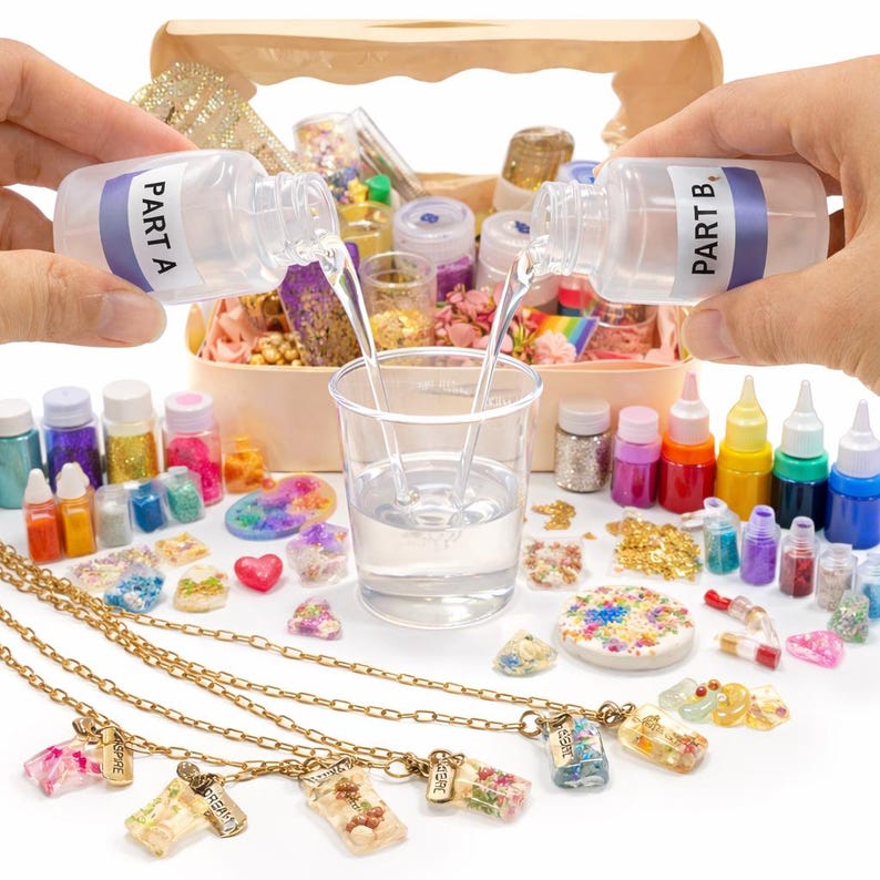 DIY Epoxy Resin Kit for Beginner Adults