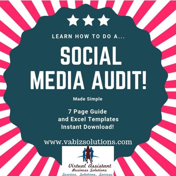 Social Media Audit DIY DFY Social media management Social media audit guide templates Learn how to do a social media audit done for you