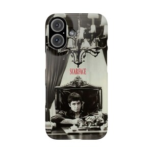 Scarface Movie Poster Phone Case | Tony Montana, Iconic Film