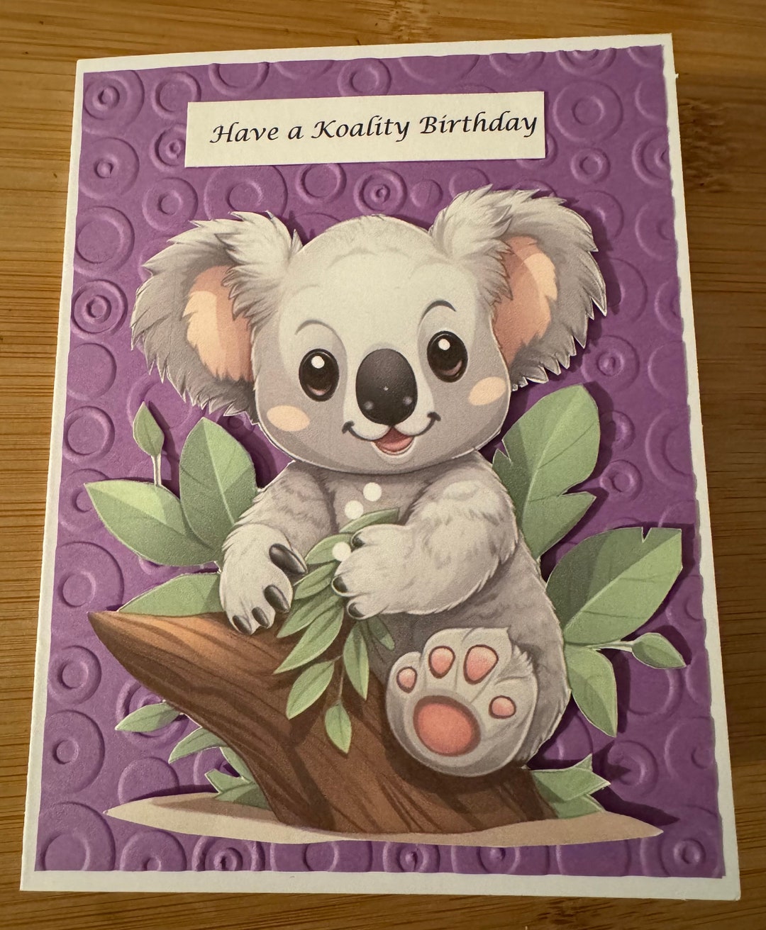 Koala Birthday Card - Etsy