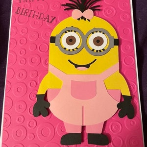 Minion Birthday card