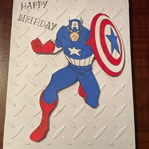 America Birthday card