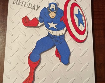 America Birthday card