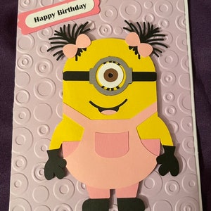 Minion Birthday card