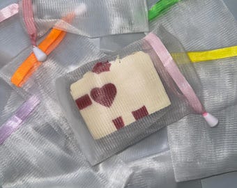 Bar soap holder/ Exfoliating Soap Pouch