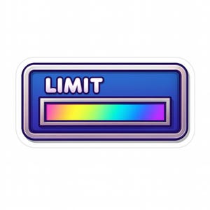 Final Fantasy VII Limit Break Vinyl Decal: FF7 Gamer Sticker