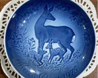 Bing & Grondahl Mother's Day Plate – Vintage Danish Porcelain