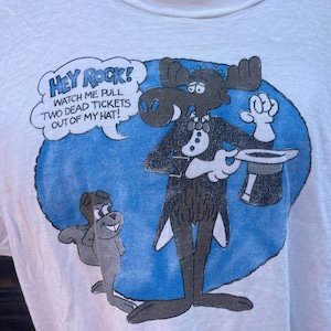 Rocky and Bullwinkle T Shirt - Etsy
