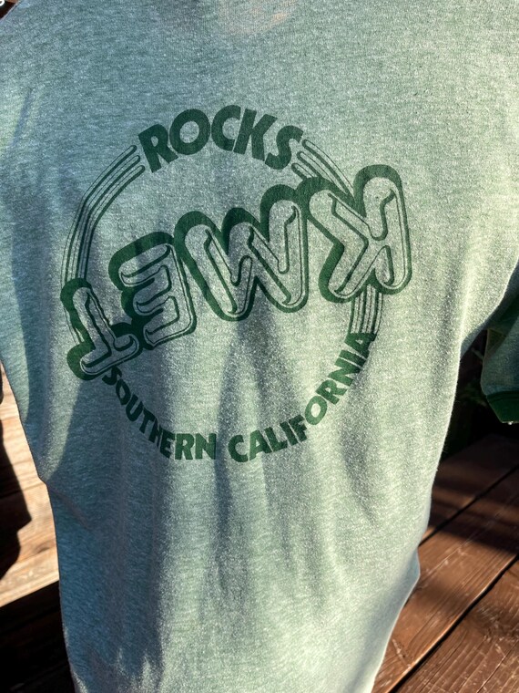 KMET Radio T-Shirt Vintage, Iconic RARE!! - image 4