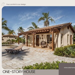 Progetto di Tiny House da 600 piedi quadrati, cottage con 1 camera da letto e 1 bagno e planimetria di un'unità abitativa accessoria (ADU), PDF + CAD
