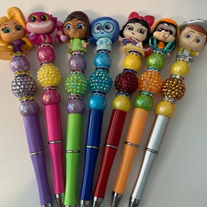 CUSTOM Beaded Disney Doorable Pens (You Pick Doorable Character!)