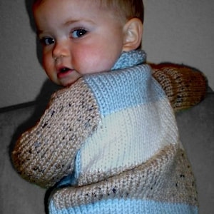 Cardigan KNITTING PATTERN baby boy,boys jumper knitting pattern,toddler boys sweater knitting pattern,easy to knit,baby sweater pattern,