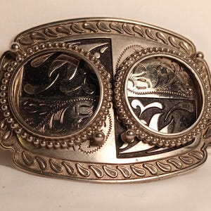 Black Metal Belt Buckle Ornate - Etsy display picture 2