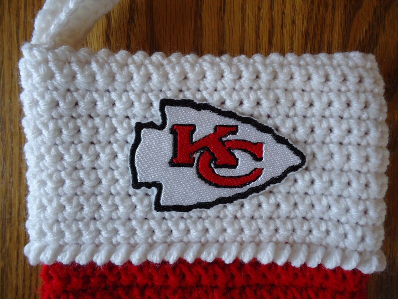 Kansas City Chiefs Christmas Stocking Etsy