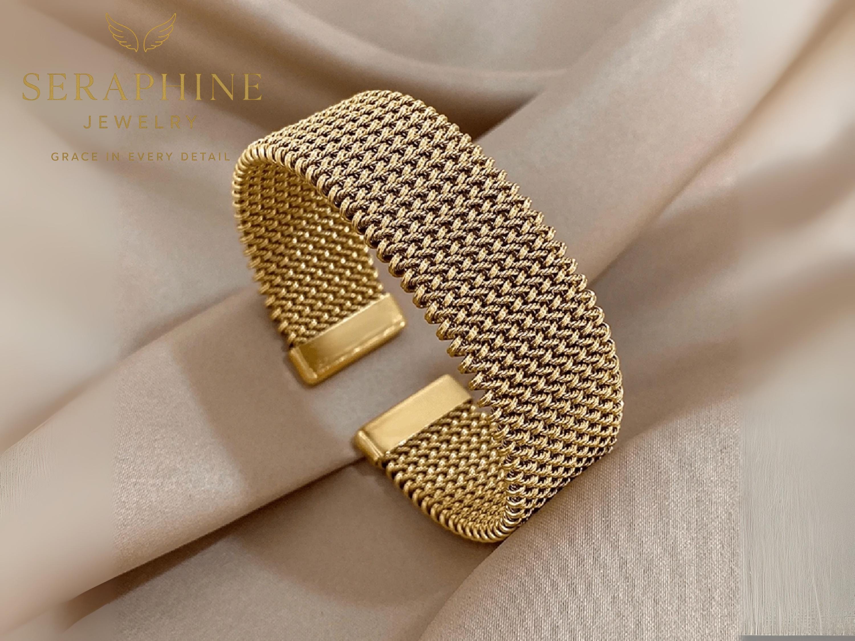 VERSACEゴールドフォークデザインバングル VERSACEゴールドフォーク