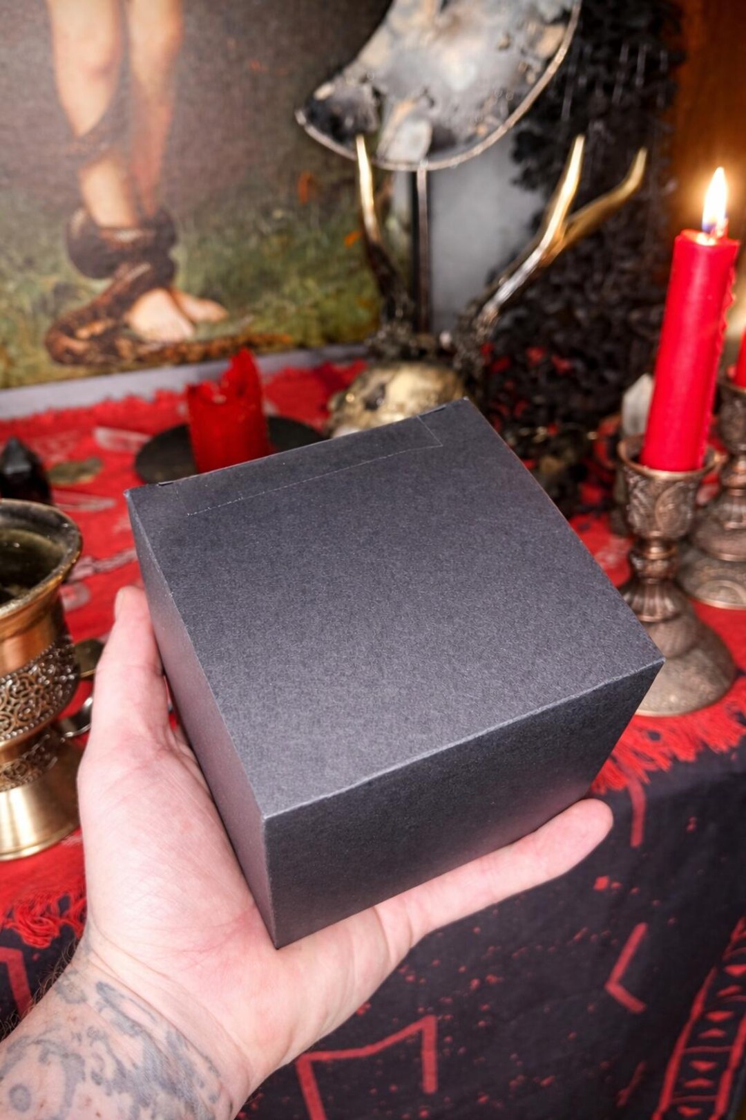 Shaodw Ritual Sovereign Shadow Ritual Kit – Shadow Work Tools, Occult Altar Set ...