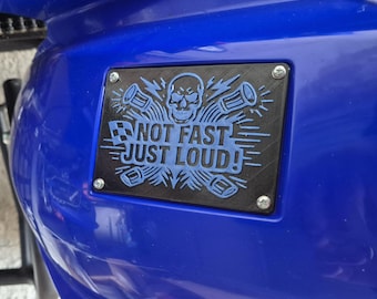 Custom warning signs / replacement signs for quads & ATVs
