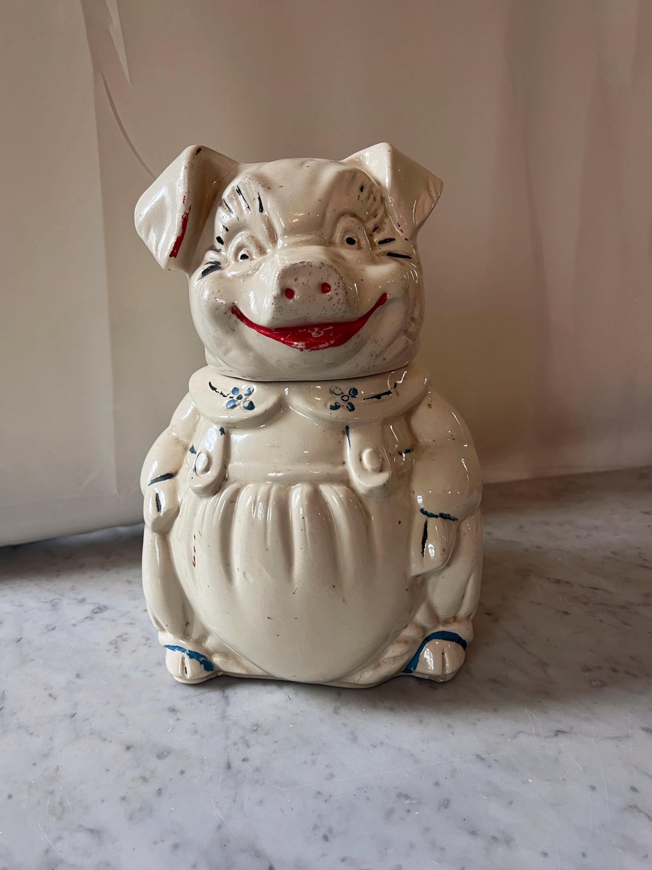 Antique Pig Cookie Jars - Etsy
