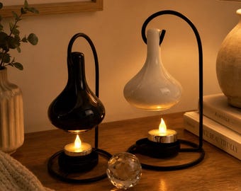 Hanging decorative wax melt oil burner ornamental home living tea light accent decor