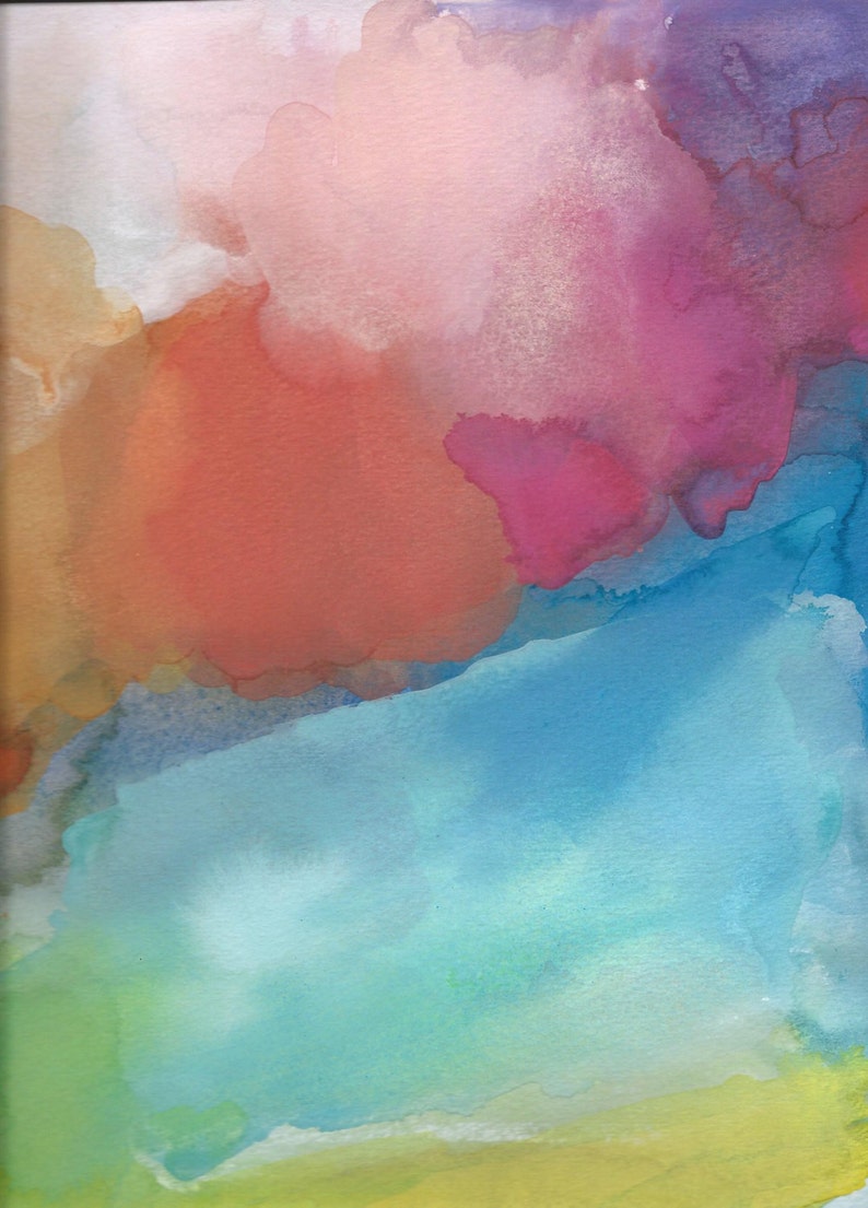 Art Print of Painting 16 X 20 Large Here I Am Etsy