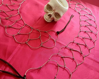 Hair clip size 94–98 cm — Handmade, body jewelry.