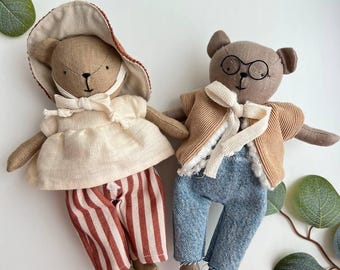 Memory Bear: Decoración personalizada para habitación de bebé con osito de peluche