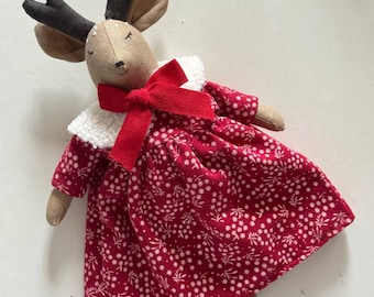 Ropa de muñeca personalizada, ropa de conejito, atuendo de conejito, ropa de muñeca Waldorf