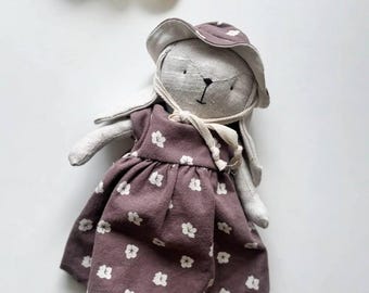 Conejito de Pascua personalizado, peluche personalizado, OOAK