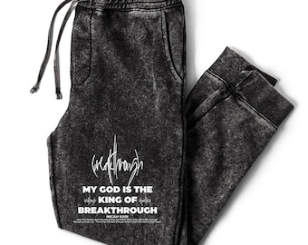 God Of Breakthrough Mineral Wash Jogger Sweatpants