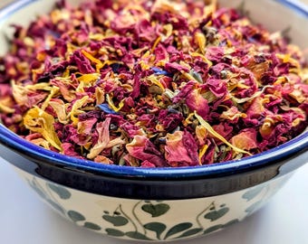 Handmade Elizabethan Potpourri: Rose & Lavender Scented Botanicals