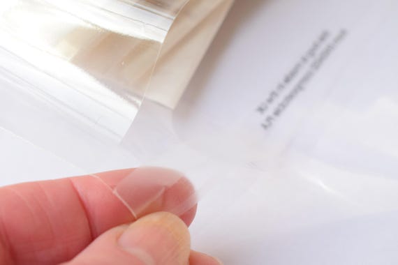 Bag 20pc Eco Cellophane A6 Size 120mm Empty - Compostable Biodegradable