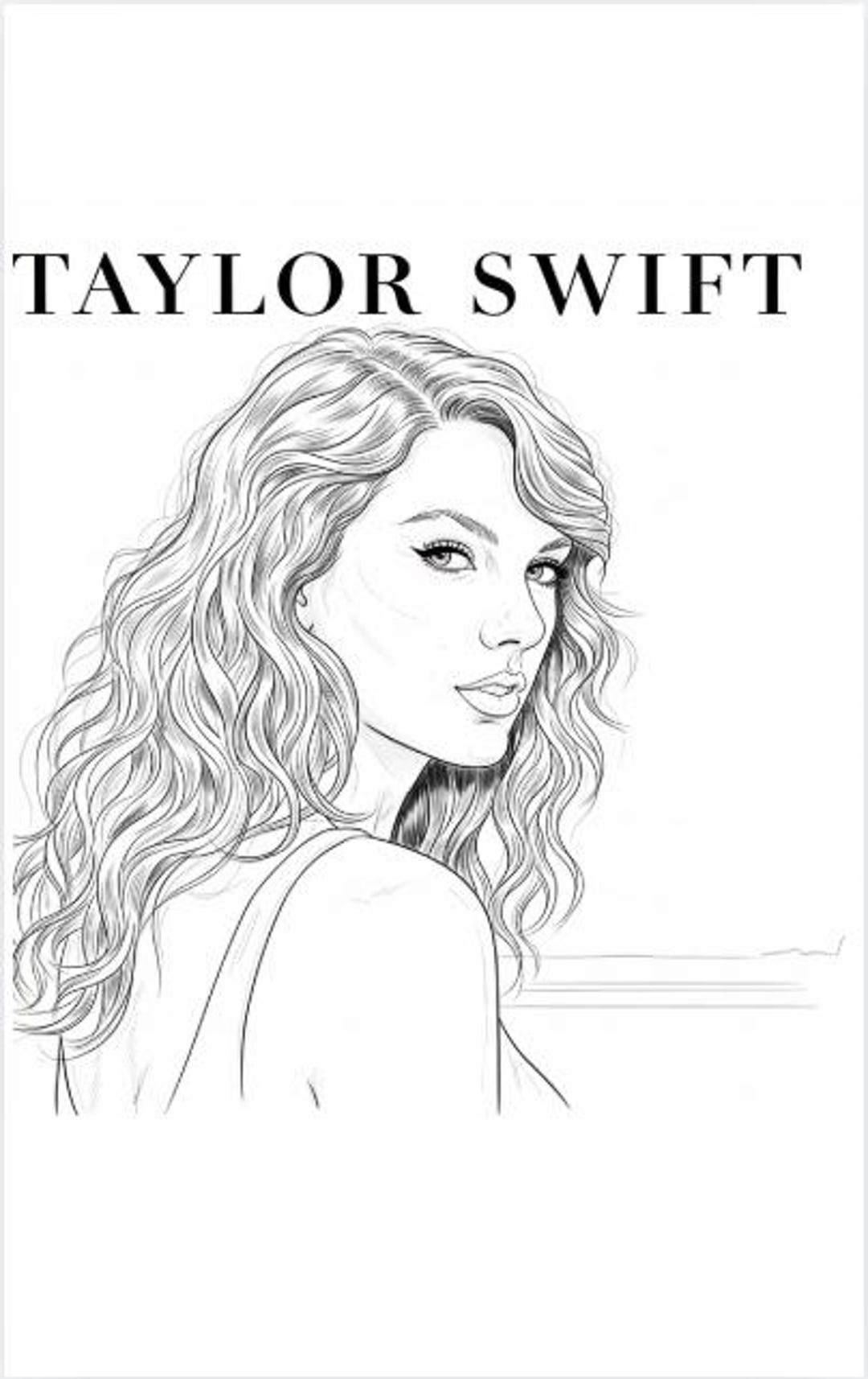 あらゆる時代の塗り絵セット | ポップミュージックアルバムにインスパイアされた印刷可能なPDF | 美的ファンアートコレクション - Etsy 日本, image size:1080x1714