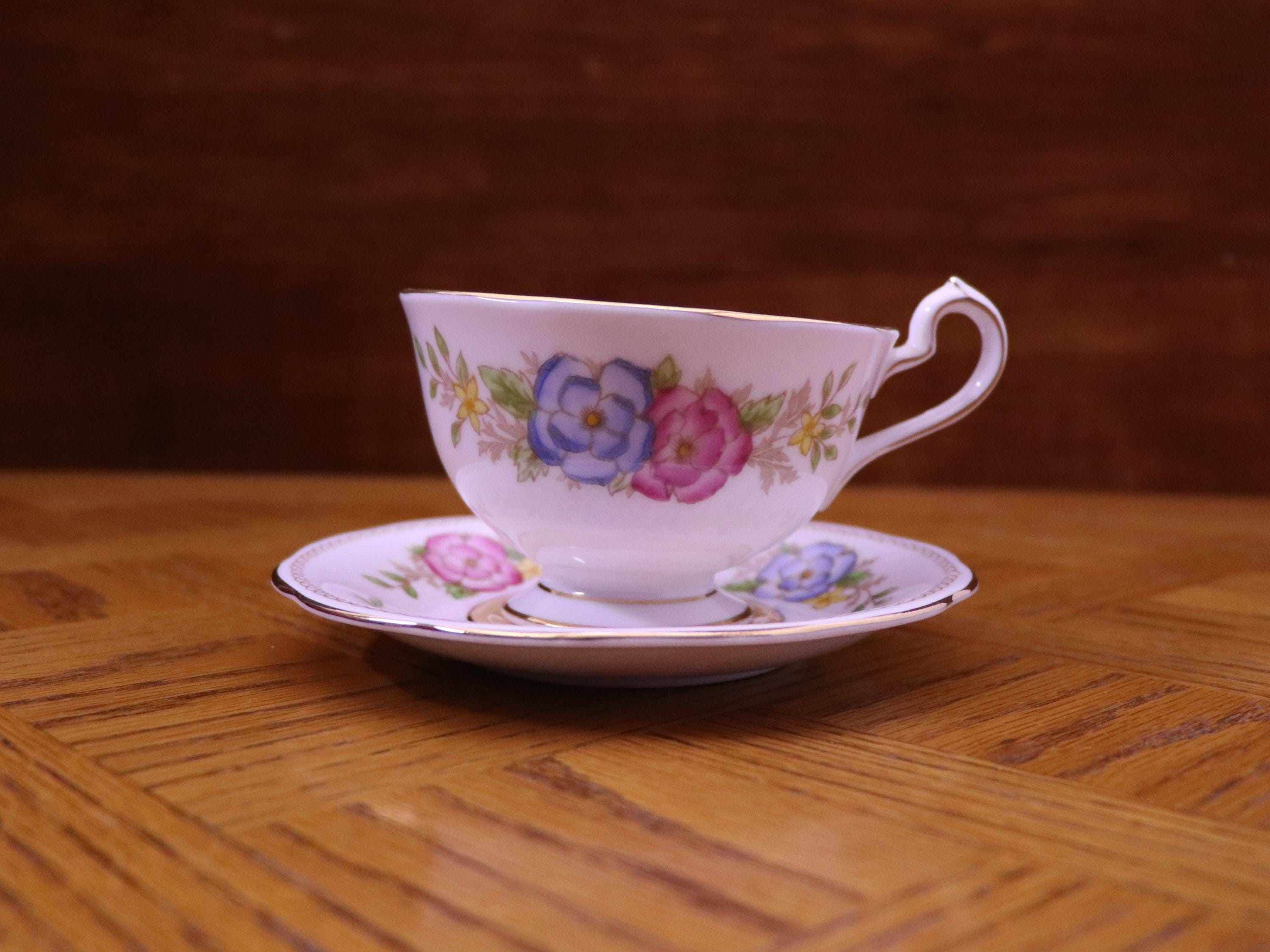 食器 Anne Queen Anne Blue China - Etsy