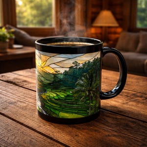 Indonesia Glass Mug - Etsy