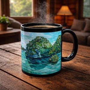 Indonesia Glass Mug - Etsy
