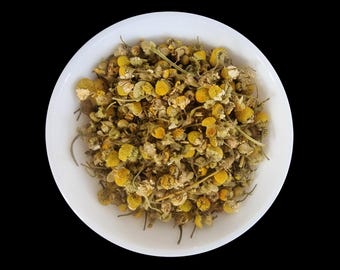 Kamillenblüten-Kräutertee: Entspannender koffeinfreier loser Tee