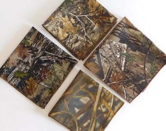 NEW Mossy Oak Camo Tuxedo Blaze Orange Bow Tie FREE HANKIE SHIP Real Pockets
