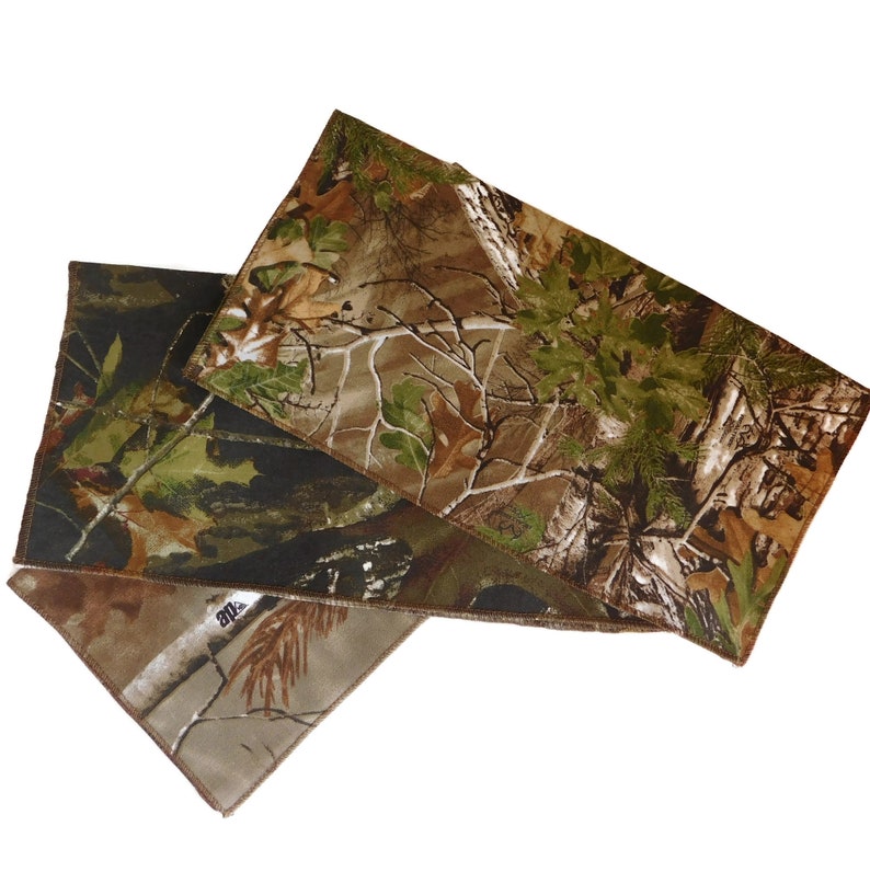 Camo Pocket Squares Cotton Camouflage Pocket Hankies Reatlree Etsy